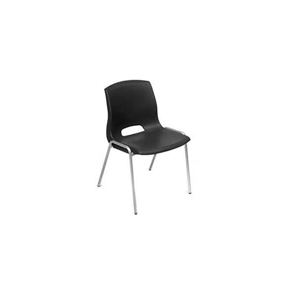Vented Stackable Chair - Black